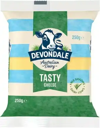 IGA Devondale Block Cheese 250g Selected Varieties offer