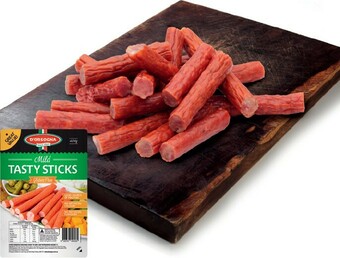 IGA D’Orsogna Mild or Hot & Spicy Tasty Sticks 400g offer