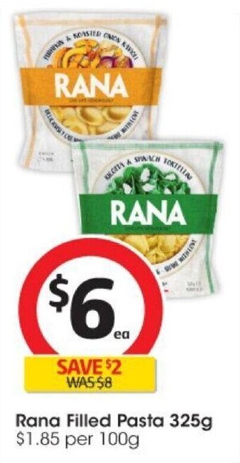 Coles Rana Filled Pasta 325g offer