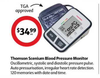 Thomson Scenium Blood Pressure Monitor