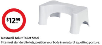 Coles Nestwell Adult Toilet Stool offer