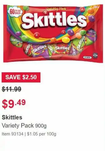 Costco Skittles offer