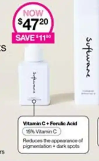 Software Skincare Range Vitamin C + Ferulic Acid