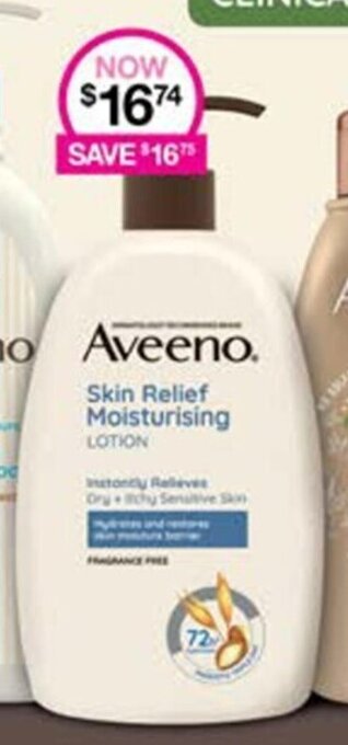 Priceline Aveeno Skin Relief Moisturising Lotion offer