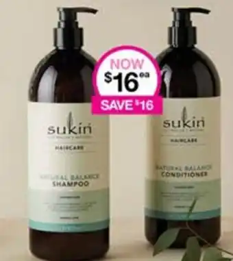 Priceline Sukin Natural Balance Shampoo offer