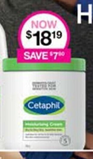Priceline Cetaphil Moisturising Cream offer