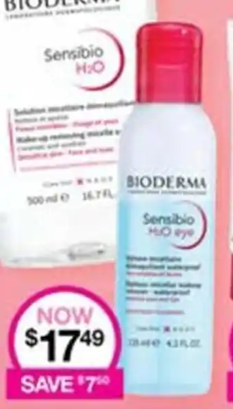Priceline Bioderma Sensibio H2O Eye offer