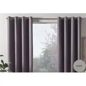 Spotlight 50% off bryce room darkening eyelet curtains offer
