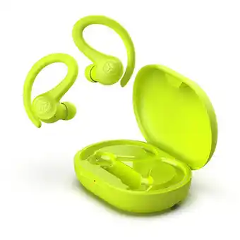 JB Hi-Fi Jlab go air sport true wireless in-ear headphones (neon yellow) offer