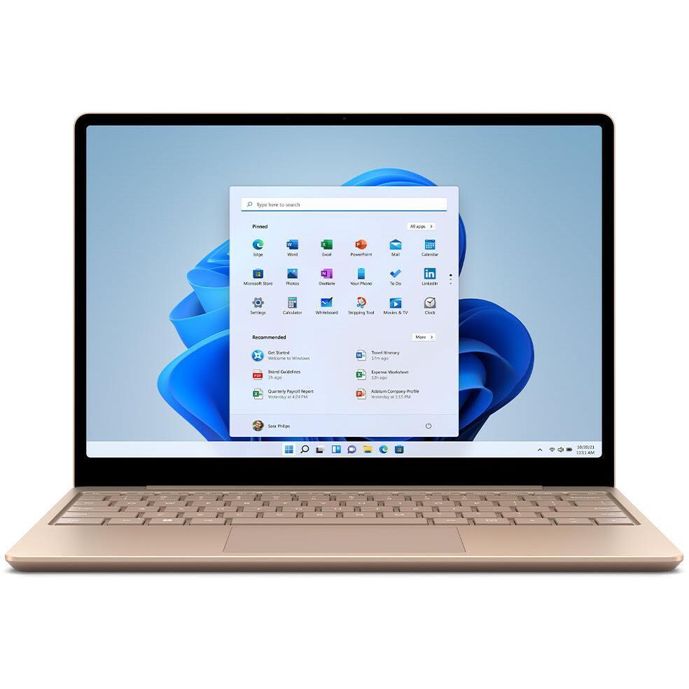 Microsoft surface laptop go 2 12.4" i5 128gb (sandstone) offer at JB HiFi