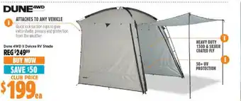 Anaconda Dune 4wd ii deluxe rv shade offer