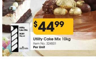 Utility cake mix