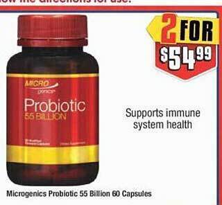 Chemist Warehouse Microgenics probiotic offer