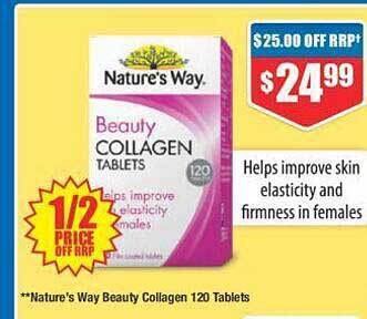 Chemist Warehouse Nature's way beauty collagen offer