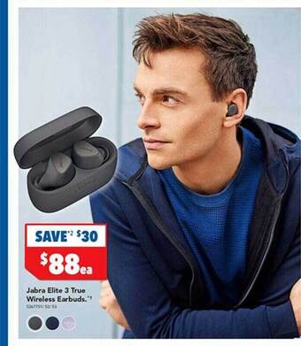 Jabra elite 3 true wireless earbuds