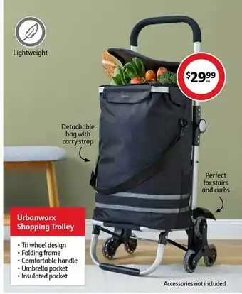 Coles Urbanworx shopping trolley offer