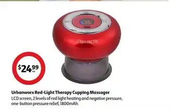 Ubranworx red-light therapy cupping massager