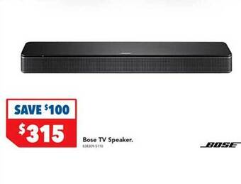 Harvey Norman Bose tv speaker offer