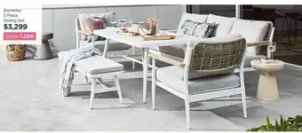 Early Settler Sorrento 5 piece dining set offer