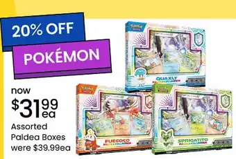 Myer Assorted paldea boxes offer