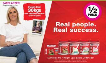 Priceline Fatblaster selected products offer