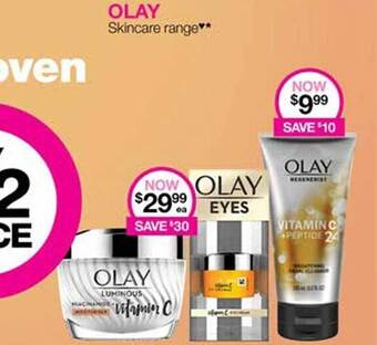 Priceline Olay skincare range offer