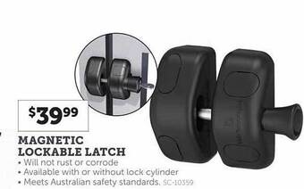 Stratco Magnetic lockable latch offer