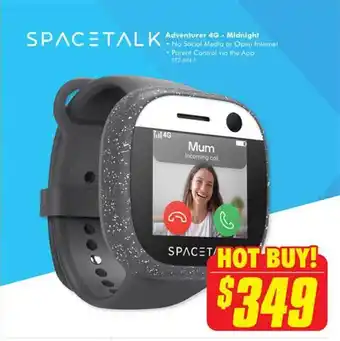 The Good Guys Spacetalk adventurer 4g - midnight offer
