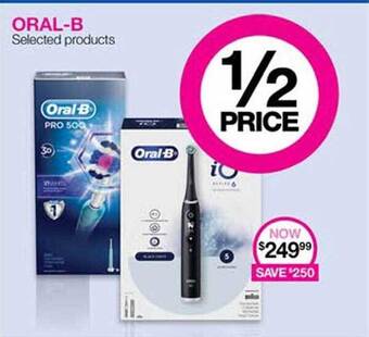 Priceline Oral-b selected products offer