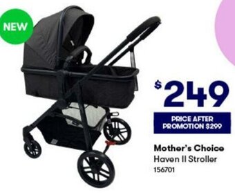 BIG W Mother's Choice Haven II Stroller offer