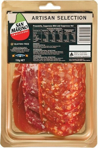 Woolworths San Marino Artisan Selection Platter 110g – From the Deli offer