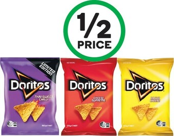 Woolworths Doritos Corn Chips 150-170g offer