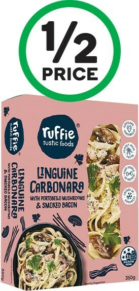 Woolworths Ruffies Frozen Meals 350g offer