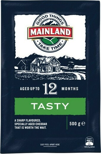 Woolworths Mainland Cheese Blocks 400-500g or Cheer Cheese Slices 500g offer