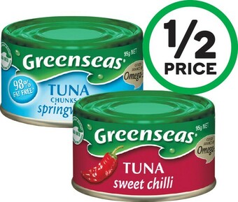 Woolworths Greenseas Tuna 95g offer