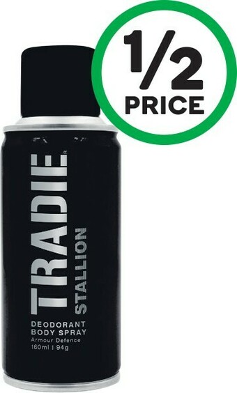 Woolworths Tradie Body Spray 160ml offer
