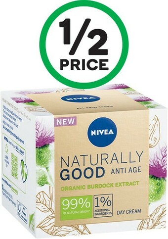 Nivea Naturally Good Anti Age Day Cream 50ml