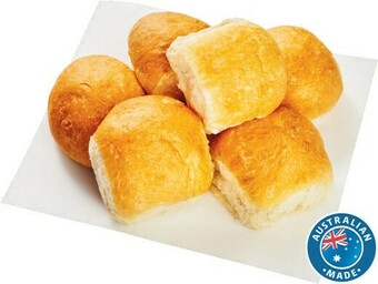 Coles Coles Bakery Rolls 6 Pack or Loaf 680g offer