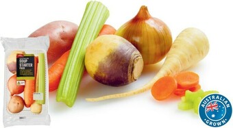 Coles Coles Australian Soup Starter 1kg Pack offer