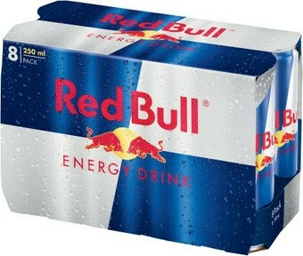 Coles Red Bull Energy Drink 8x250mL offer