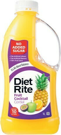 Coles Diet Rite Cordial 1 Litre offer