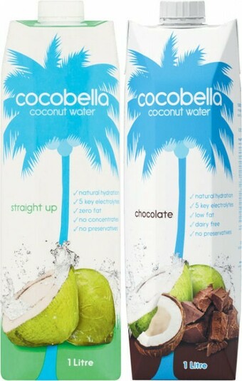 Coles Cocobella Coconut Water 1 Litre offer