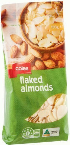 Coles Coles Flaked or Slivered Almonds 150g offer