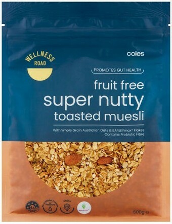 Coles Wellness Road Toasted Muesli 500g offer