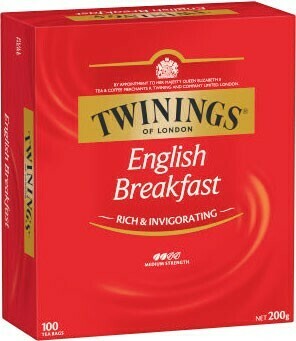 Coles Twinings Tea Bags 80 Pack-100 Pack offer