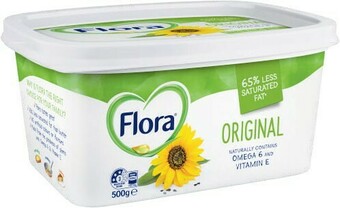 Coles Flora Margarine 500g offer