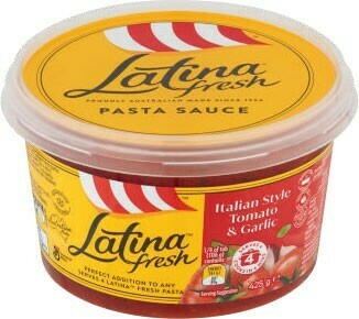 Coles Latina Pasta Sauce 425g offer