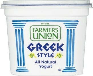 Coles Farmers Union Greek Style Yoghurt 950g-1kg offer
