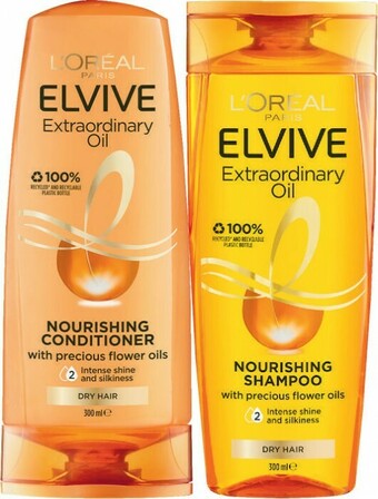 Coles L’Oréal Elvive Shampoo or Conditioner 300mL offer