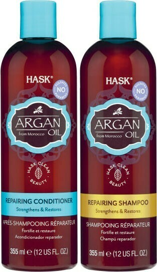 Coles Hask Shampoo or Conditioner 355mL offer